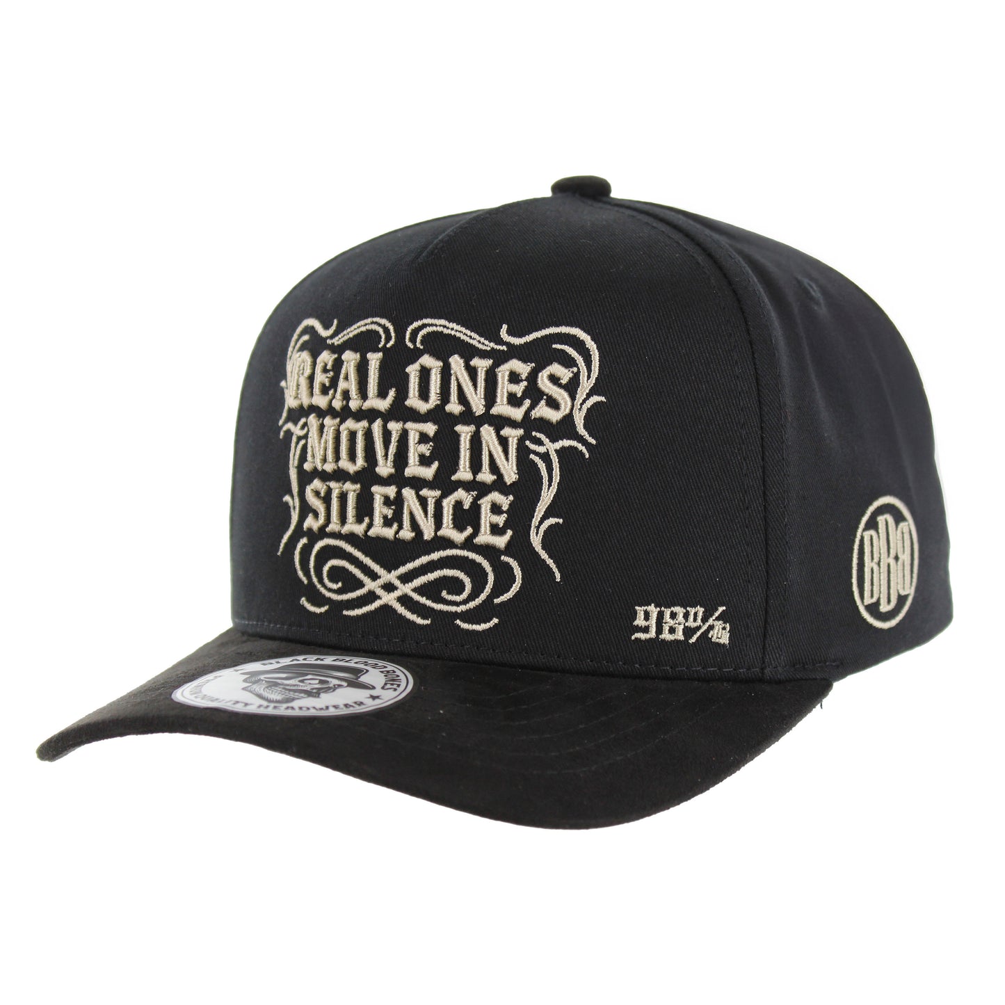 BLACK BLOOD BONES "REAL ONES MOVE IN SILENCE"