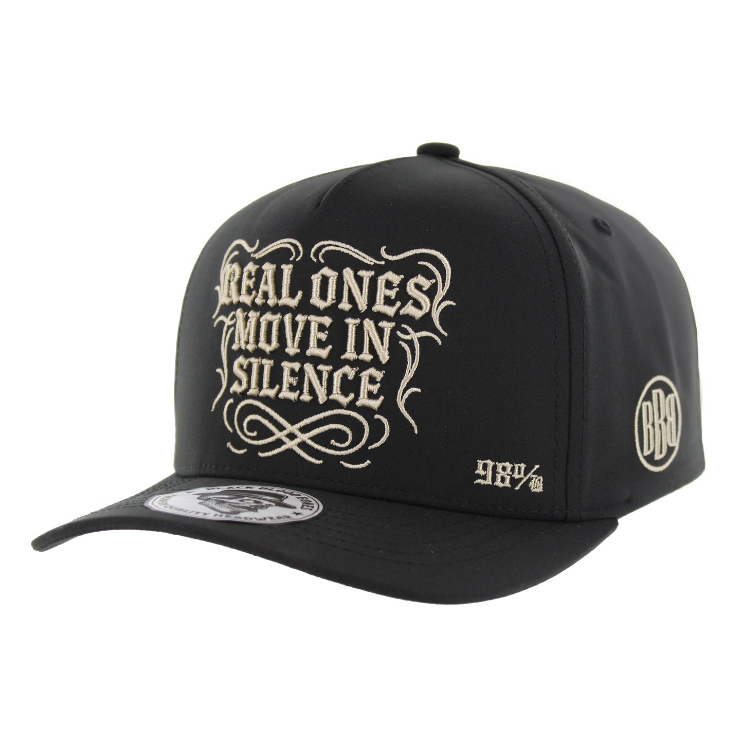 BLACK BLOOD BONES "REAL ONES MOVE IN SILENCE"