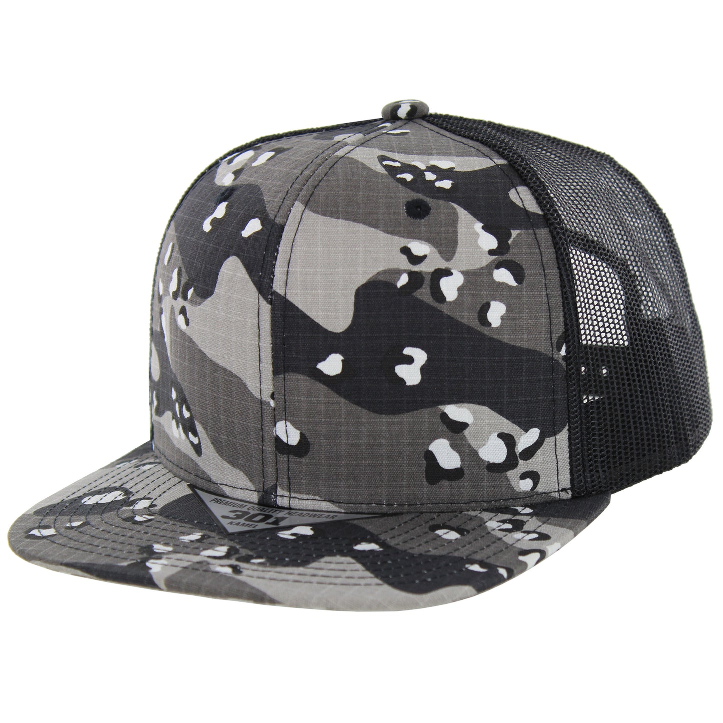 K301RSCT | RIPSTOP CAMO TRUCKER HAT
