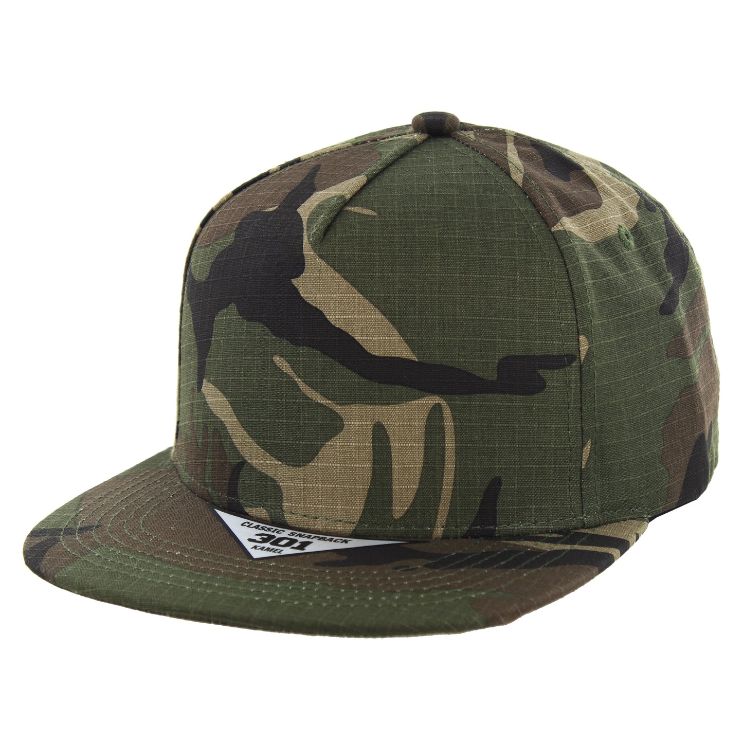 K301RSF | RIPSTOP FLAT BILL HAT