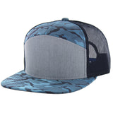 Heather Grey/Cobalt Camo/Navy