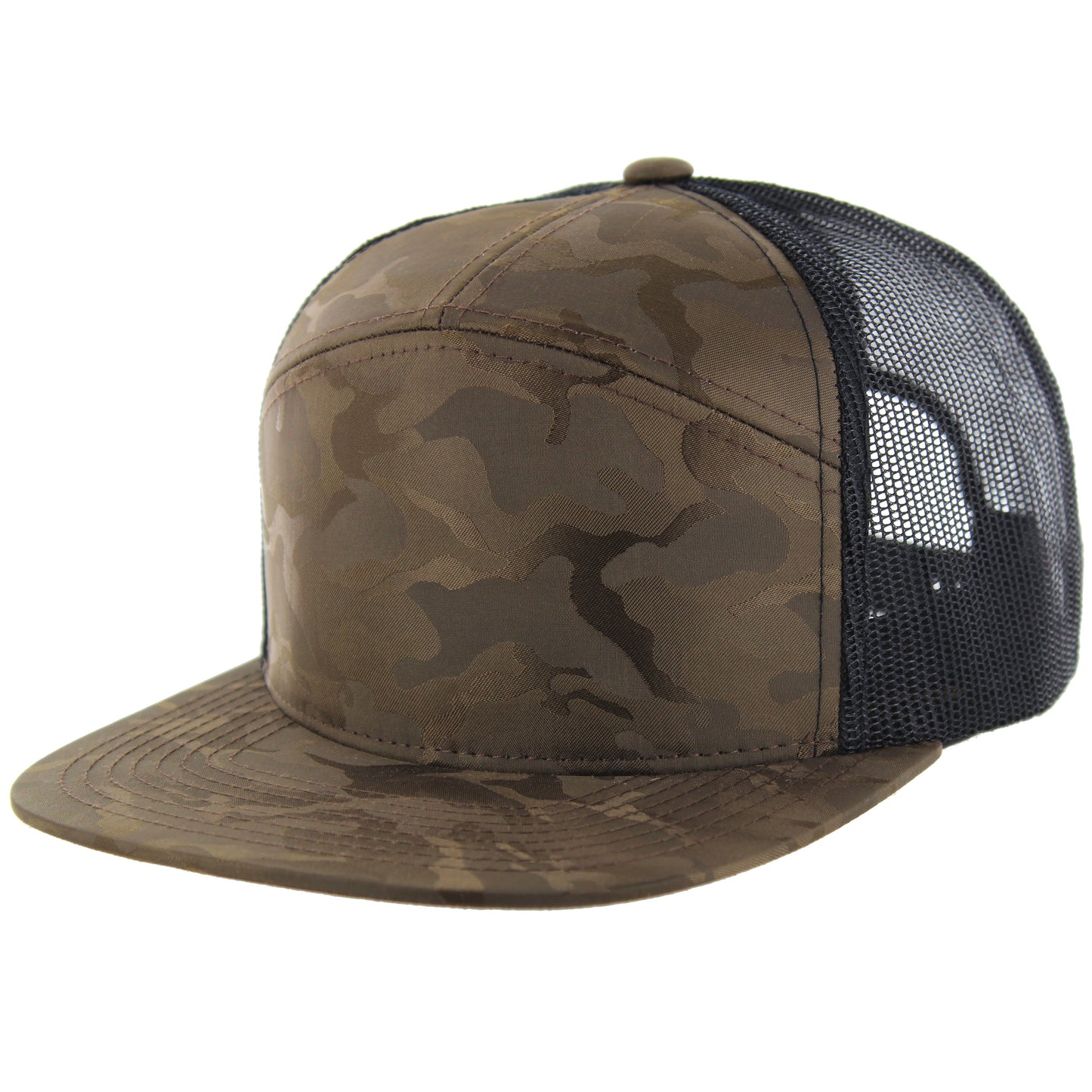 K707NCT | NYLON CAMO TRUCKER HAT