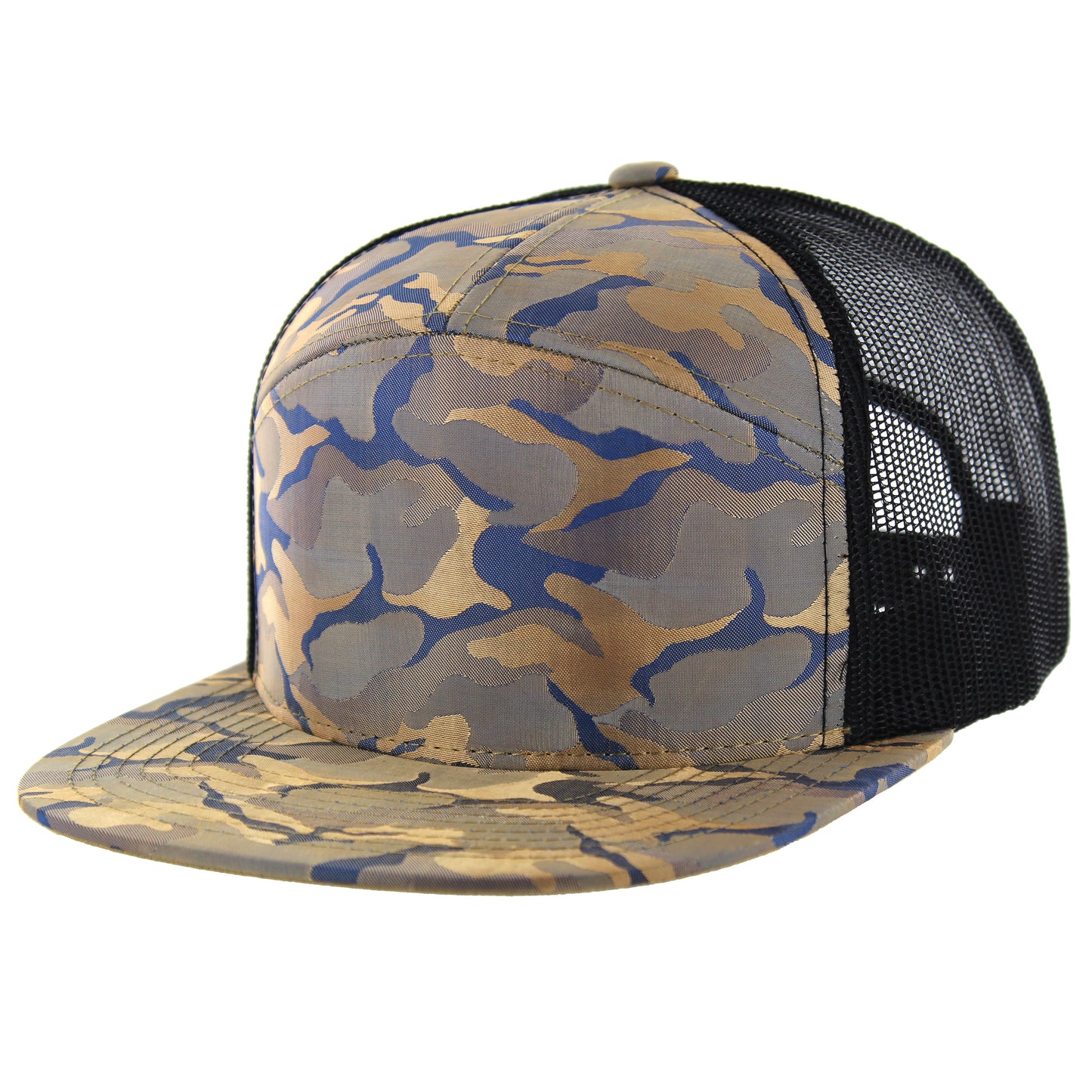 K707NCT | NYLON CAMO TRUCKER HAT