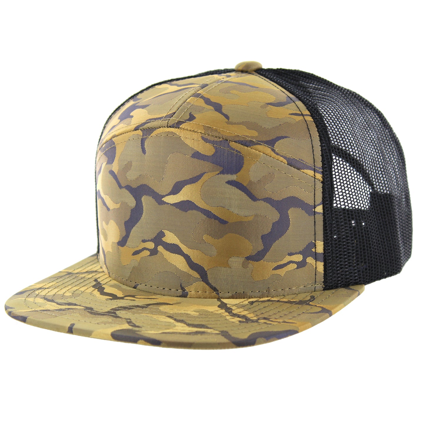 K707NCT | NYLON CAMO TRUCKER HAT