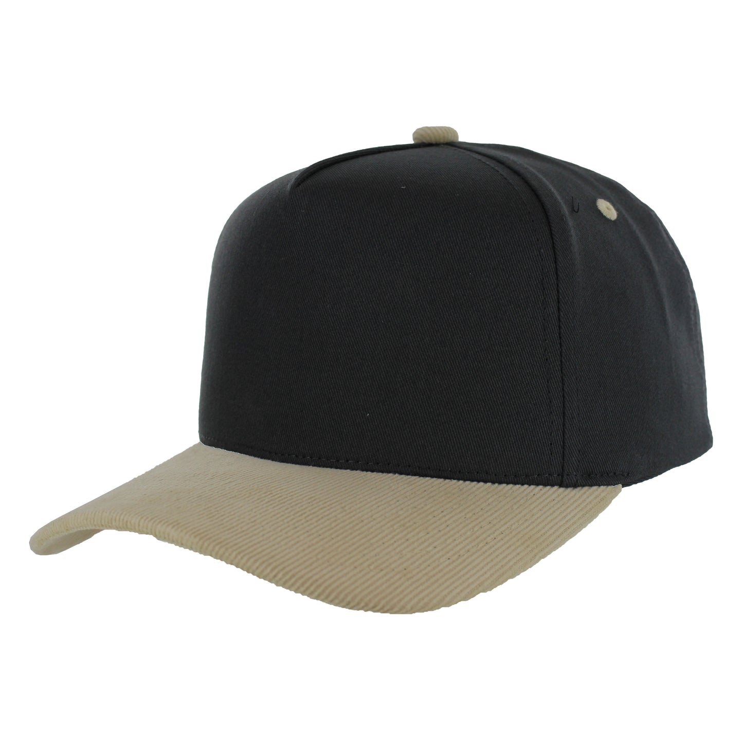 K804CC | COTTON HAT WITH CORDUROY VISOR