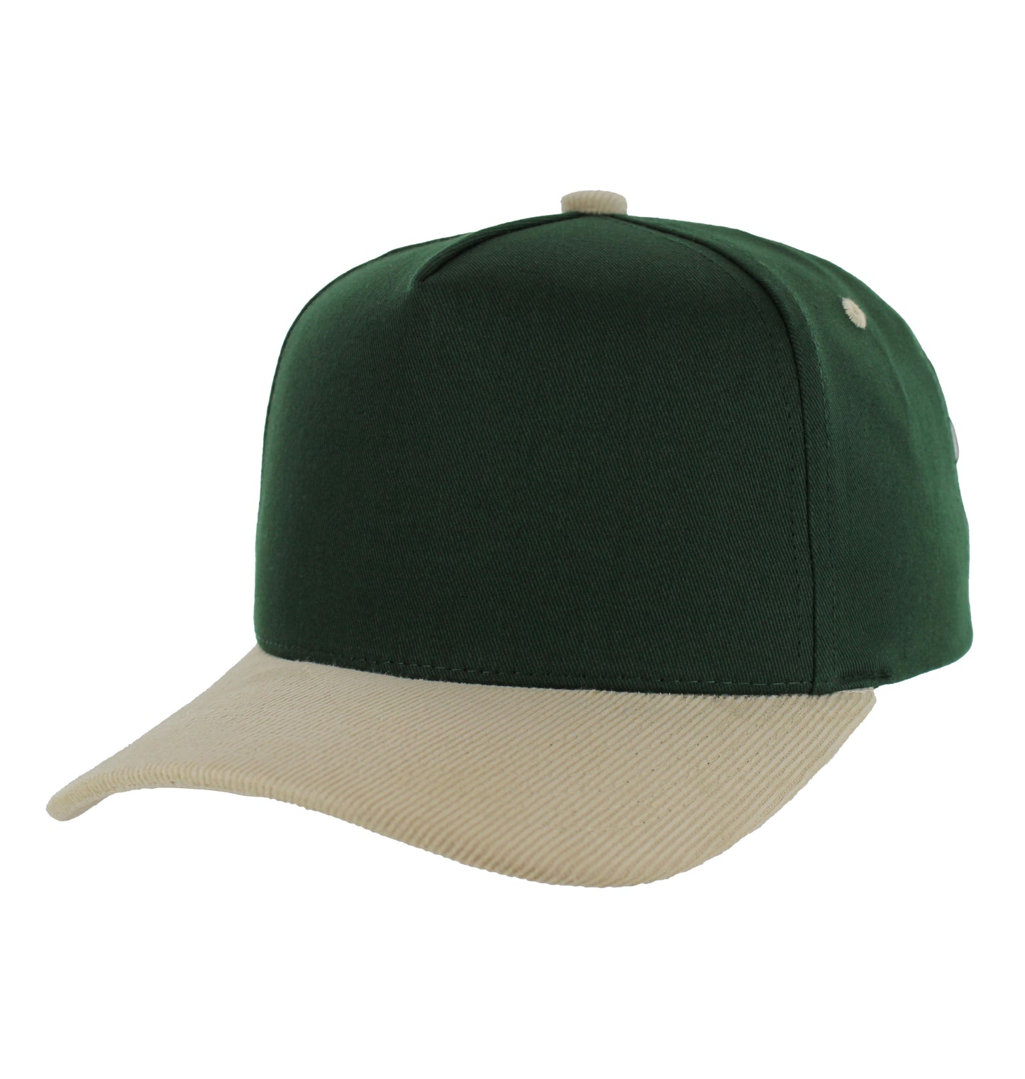 K804CC | COTTON HAT WITH CORDUROY VISOR