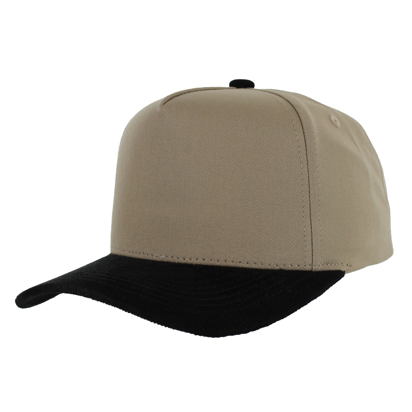 K804CC | COTTON HAT WITH CORDUROY VISOR