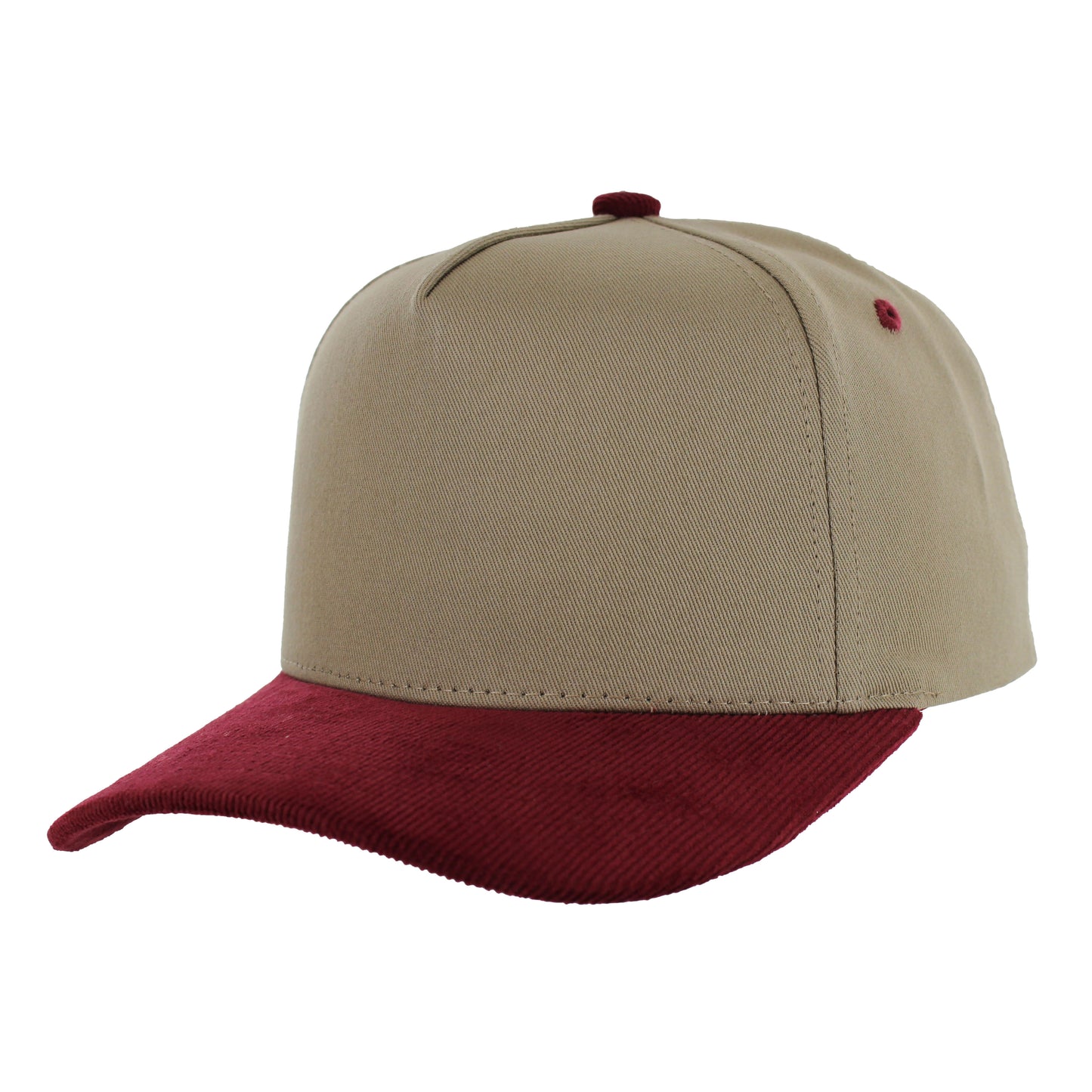 K804CC | COTTON HAT WITH CORDUROY VISOR
