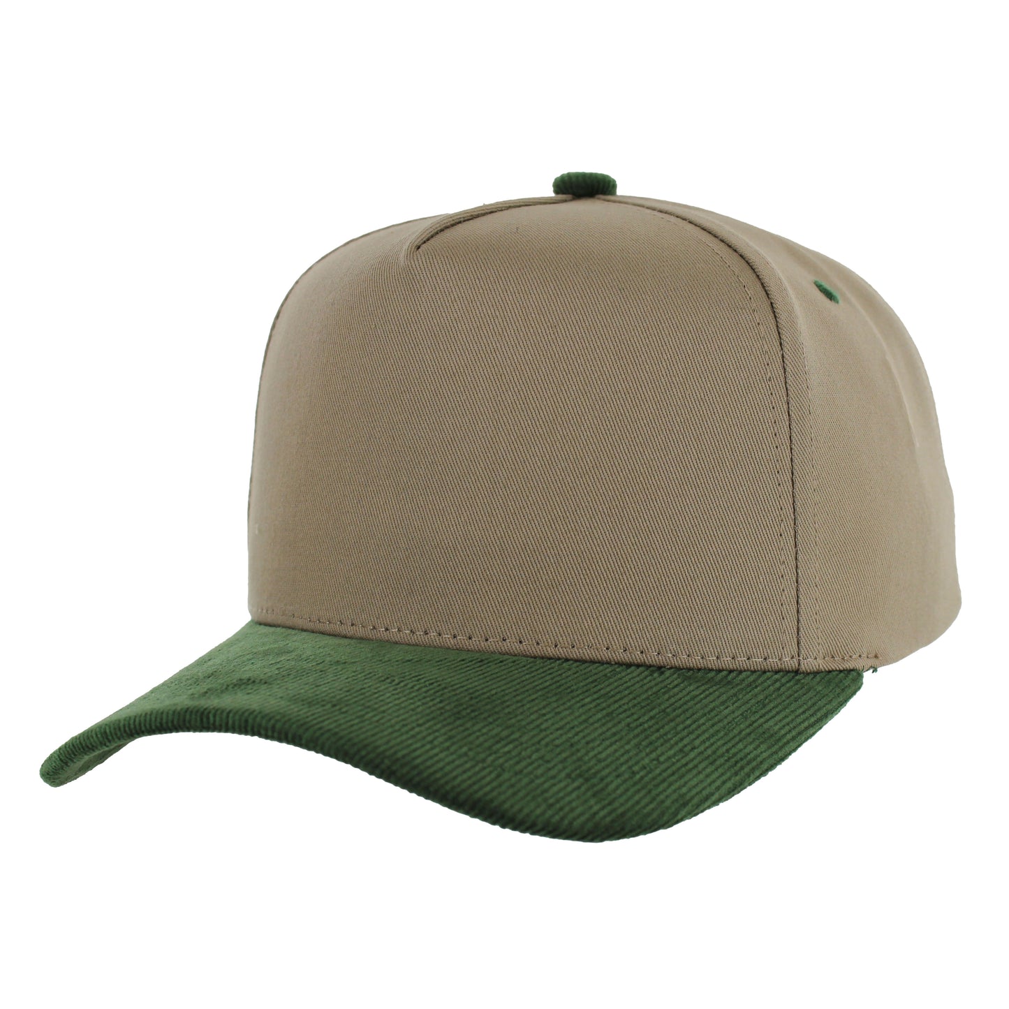 K804CC | COTTON HAT WITH CORDUROY VISOR