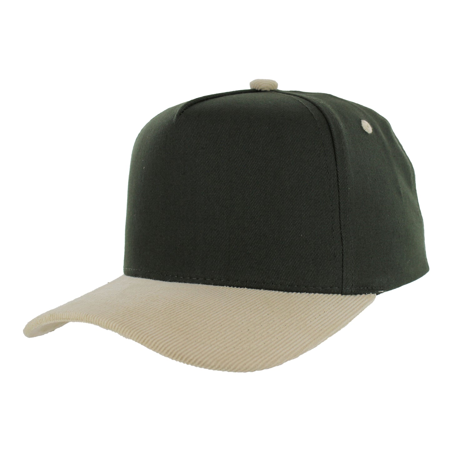 K804CC | COTTON HAT WITH CORDUROY VISOR