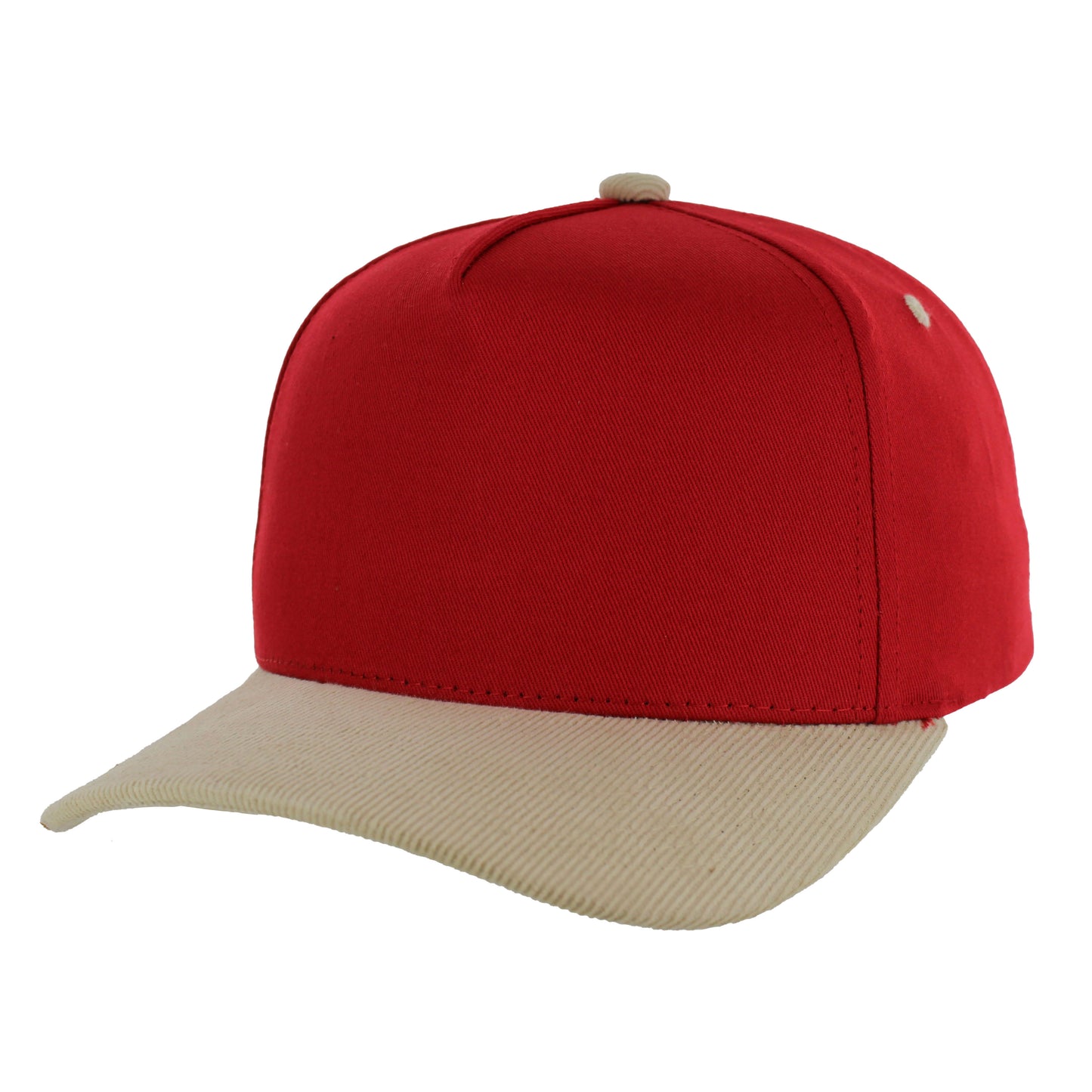 K804CC | COTTON HAT WITH CORDUROY VISOR