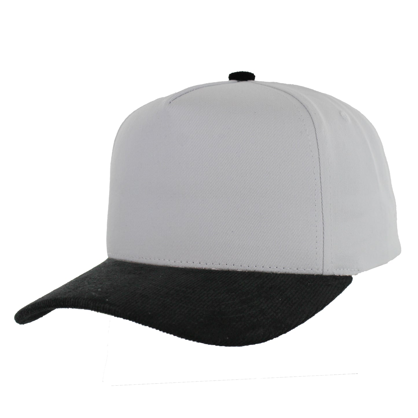 K804CC | COTTON HAT WITH CORDUROY VISOR