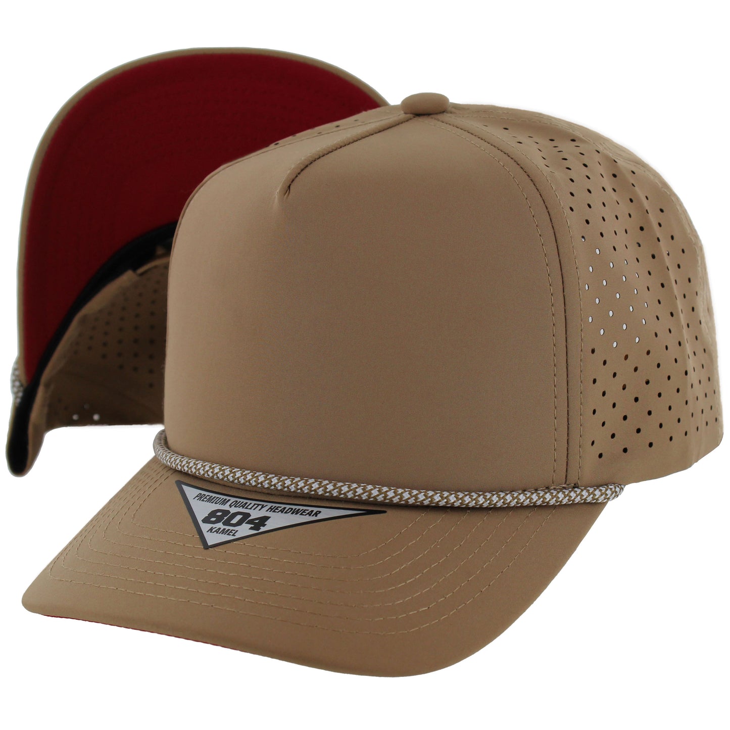K804DPRS | PERFORATED SUBTONE ROPE HAT
