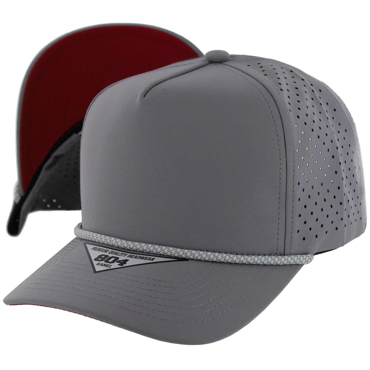 K804DPRS | PERFORATED SUBTONE ROPE HAT