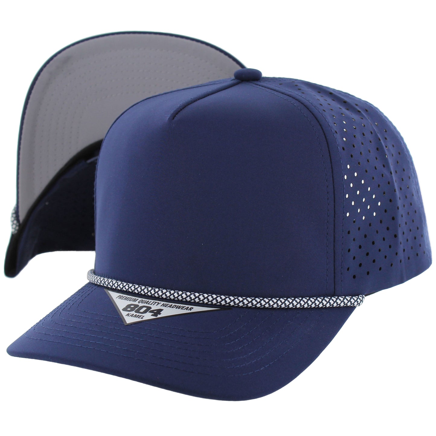 K804DPRS | PERFORATED SUBTONE ROPE HAT