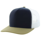 Navy/Khaki/White