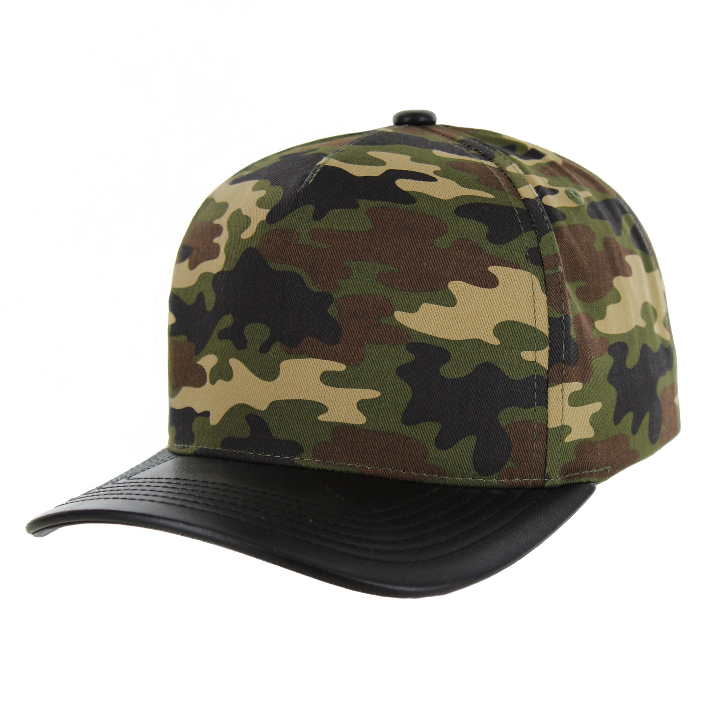 804PV | COTTON/PU VISOR HAT