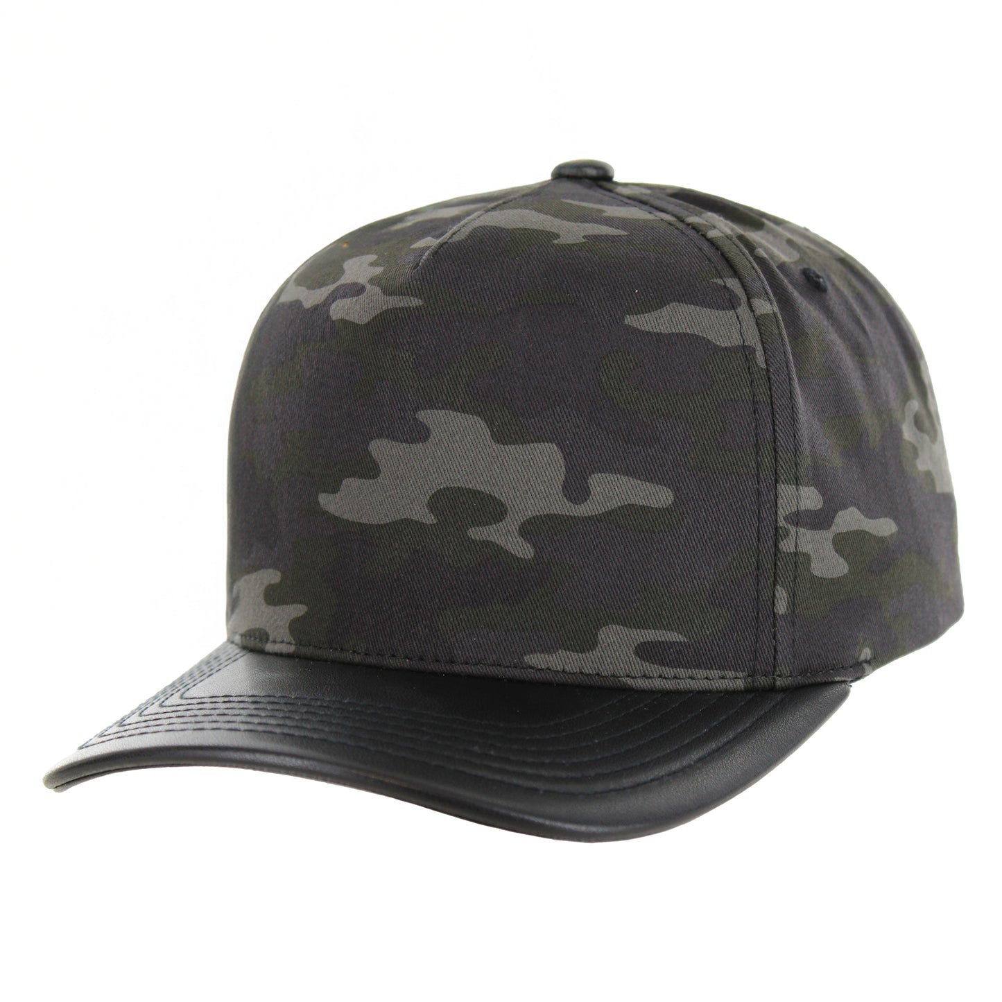 804PV | COTTON/PU VISOR HAT