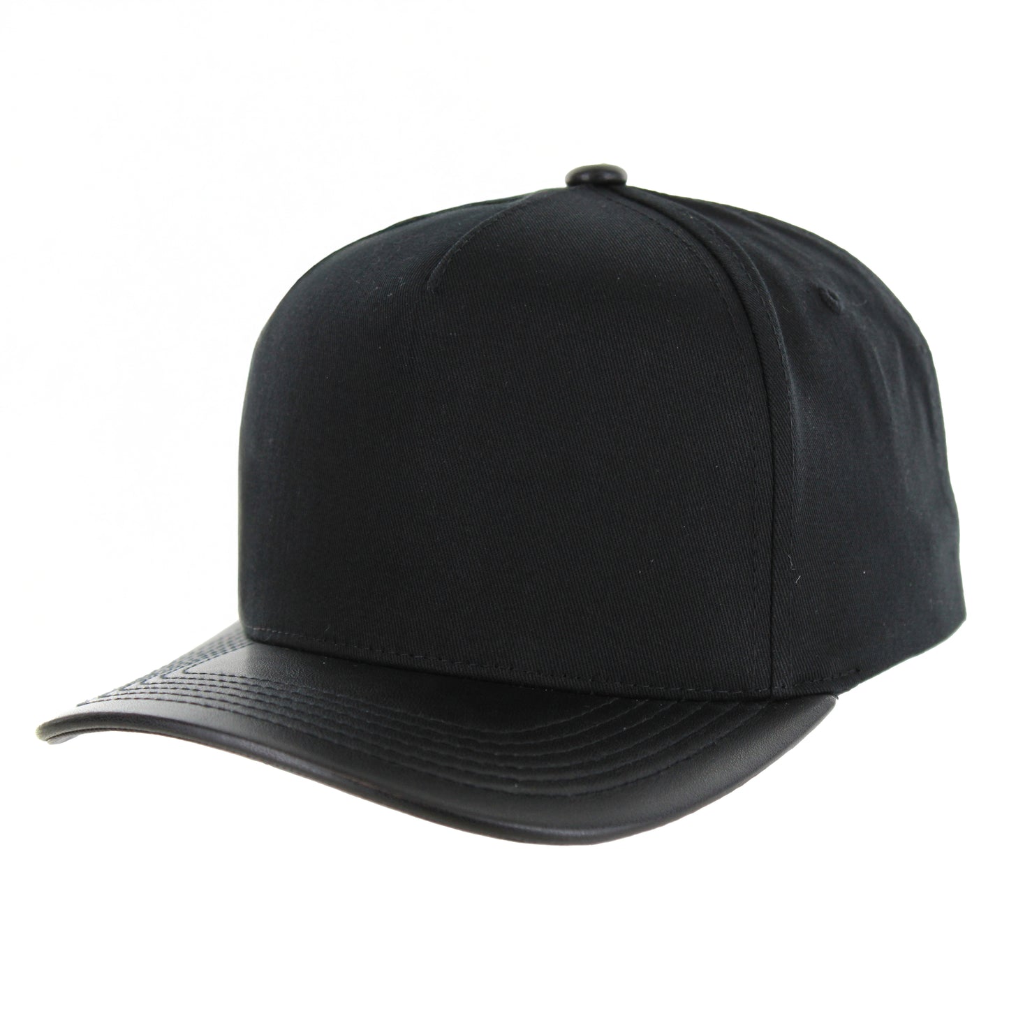804PV | COTTON/PU VISOR HAT