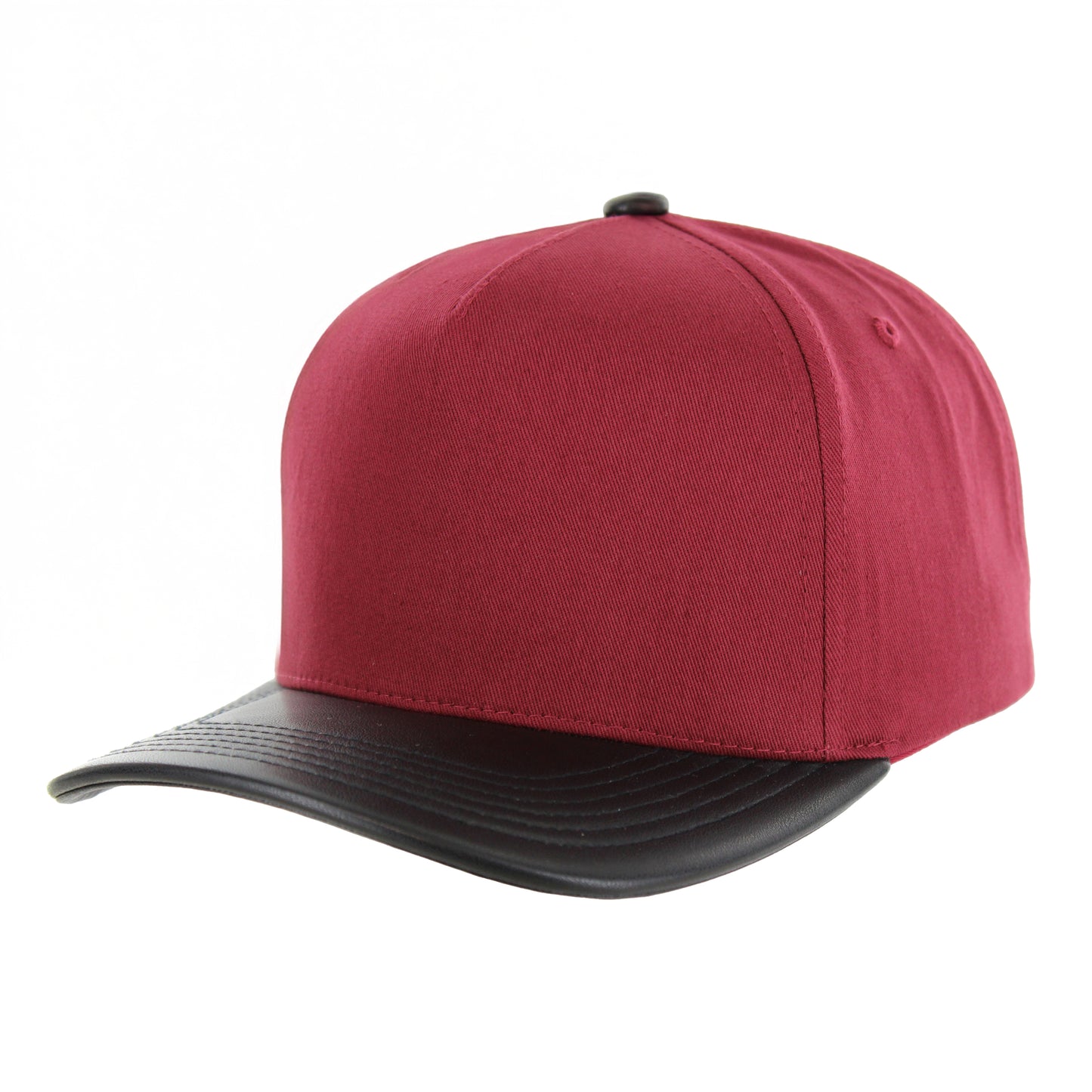 804PV | COTTON/PU VISOR HAT