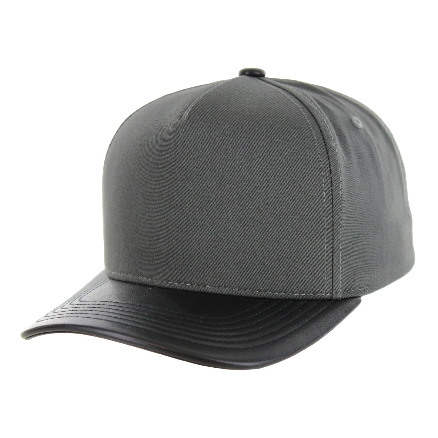 804PV | COTTON/PU VISOR HAT