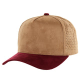Khaki/Burgundy
