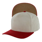 Beige/Red (Khaki)