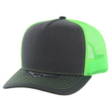 Charcoal/Neon Green