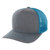 Heather Grey/Neon Blue