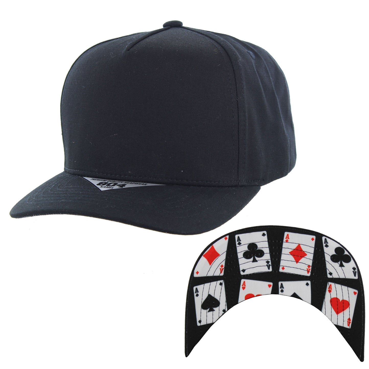 K804UP | UNDER VISOR PRINT HAT