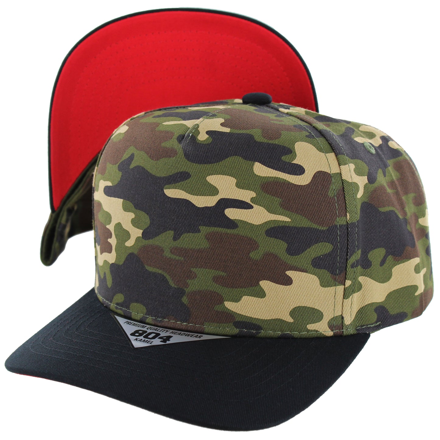 K804U | Two-Tone Visor Hat
