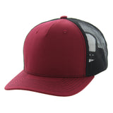 Burgundy/Black