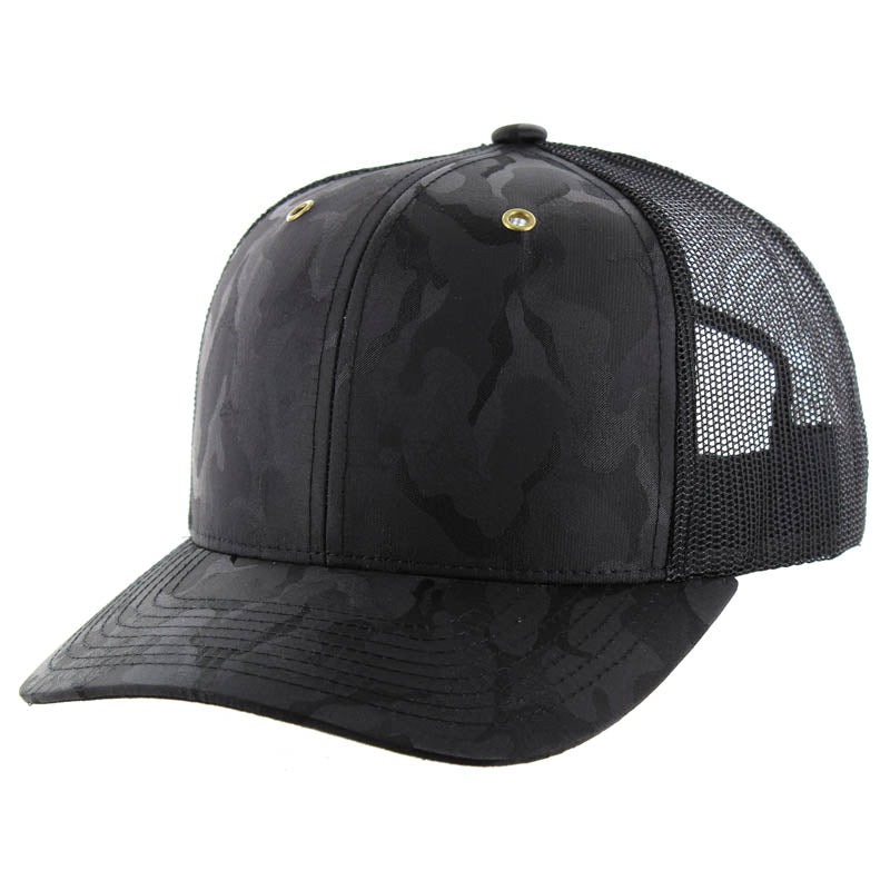 K815NCT | NYLON CAMO TRUCKER HAT