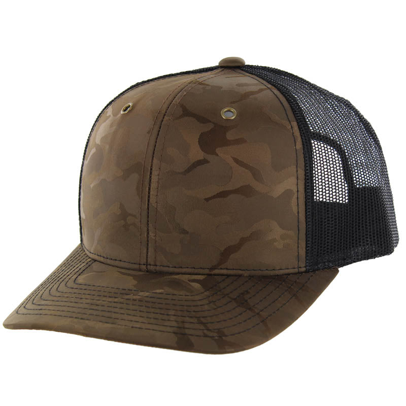 K815NCT | NYLON CAMO TRUCKER HAT