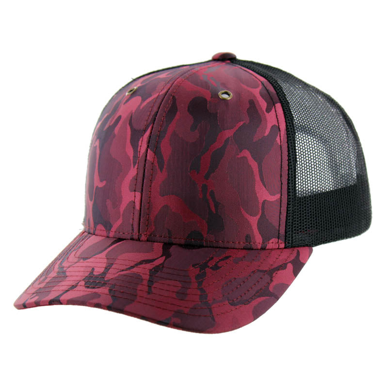 K815NCT | NYLON CAMO TRUCKER HAT