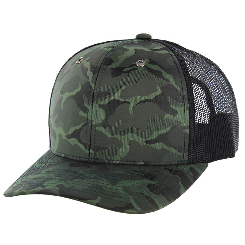 K815NCT | NYLON CAMO TRUCKER HAT