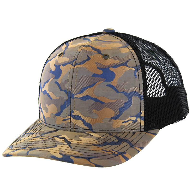 K815NCT | NYLON CAMO TRUCKER HAT