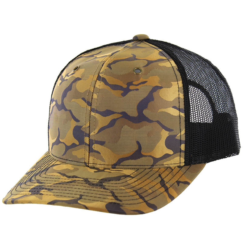 K815NCT | NYLON CAMO TRUCKER HAT