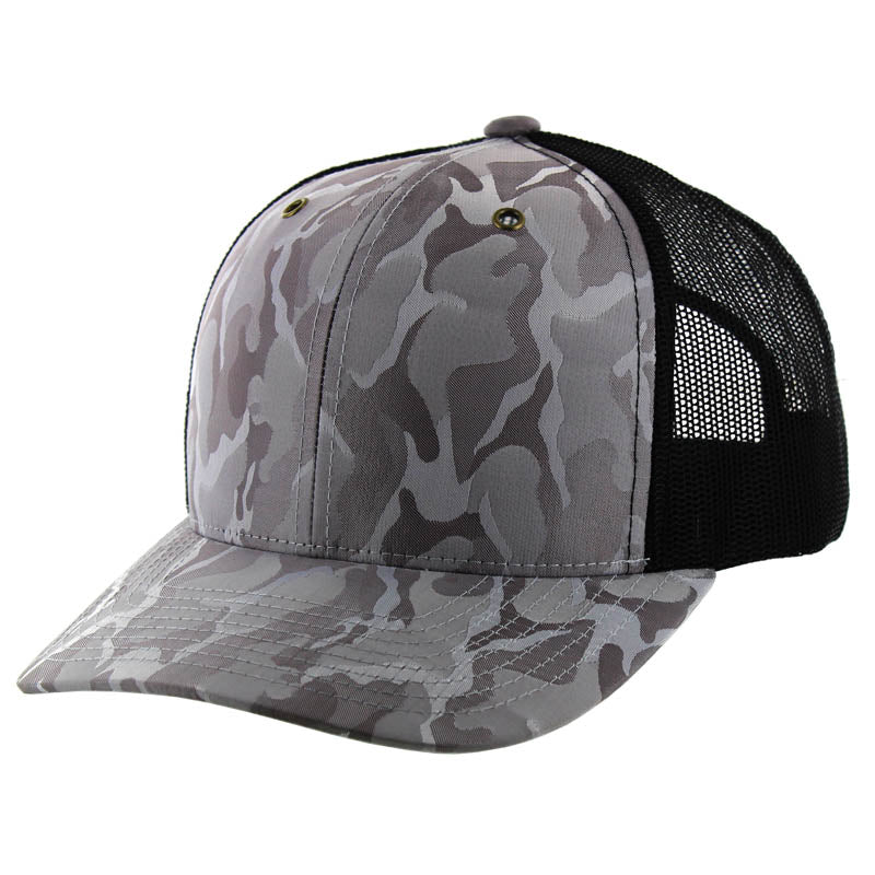 K815NCT | NYLON CAMO TRUCKER HAT