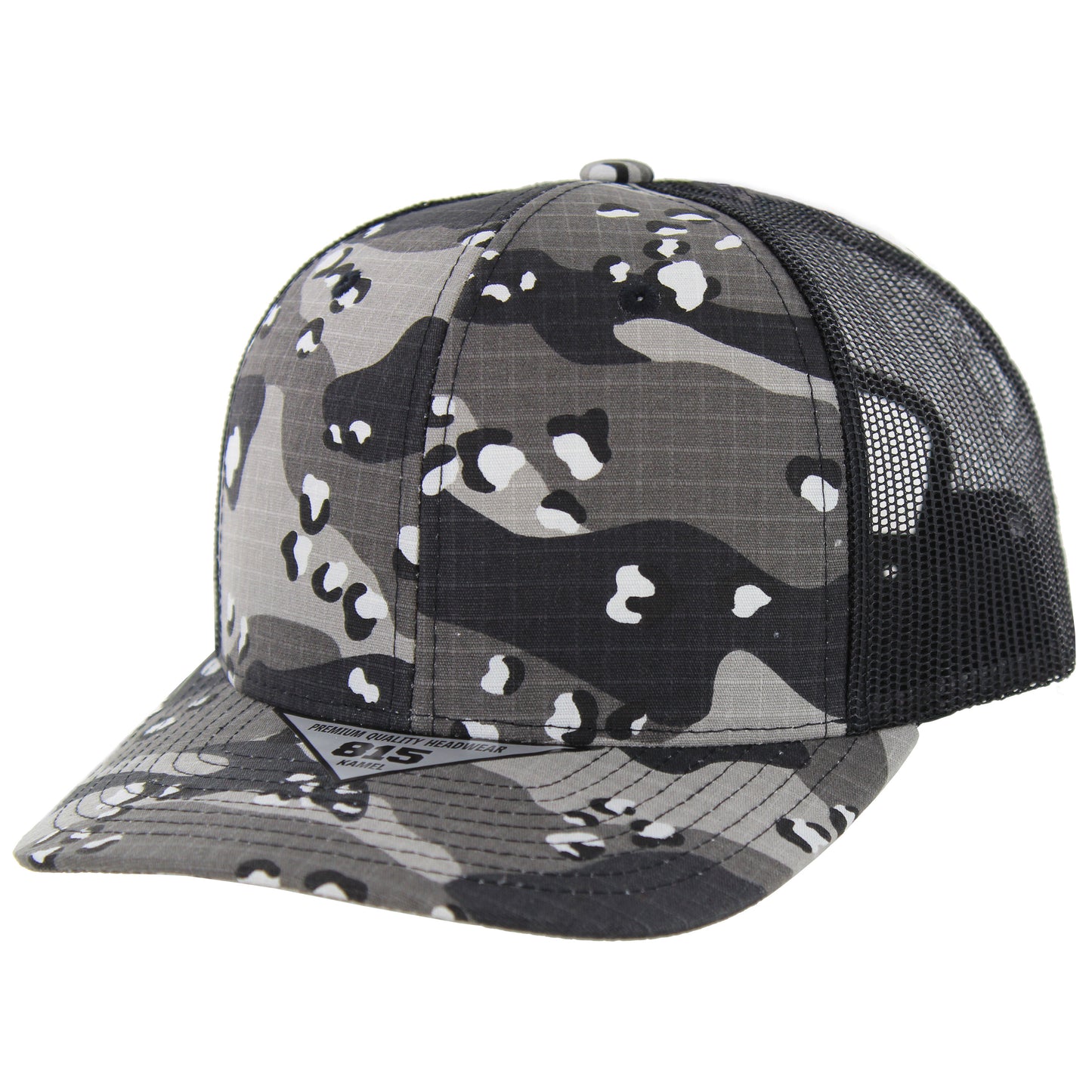 K815RSCT | RIPSTOP CAMO TRUCKER HAT