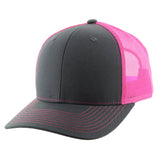 Charcoal/Neon Pink