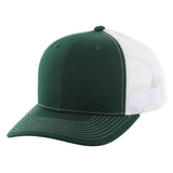 Dark Green/White