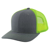 Heather Grey/Neon Yellow